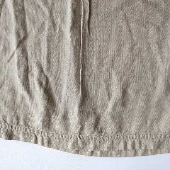 Neutral Minimalist Silk Tan Top Axis LA Women's Size Medium - Picture 2 of 7